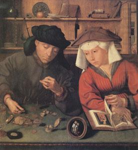 The Moneylender and His Wife (mk05), Quentin Massys